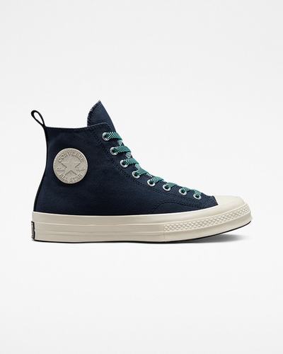 Converse Chuck 70 Counter Climate GORE-TEX Női Magasszárú Cipő Obszidián/Világos Türkiz | HU91802