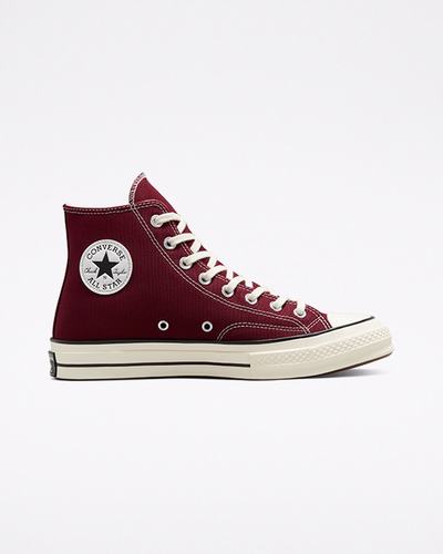 Converse Chuck 70 Férfi Magasszárú Cipő MélyBordó/Fekete | HU65823