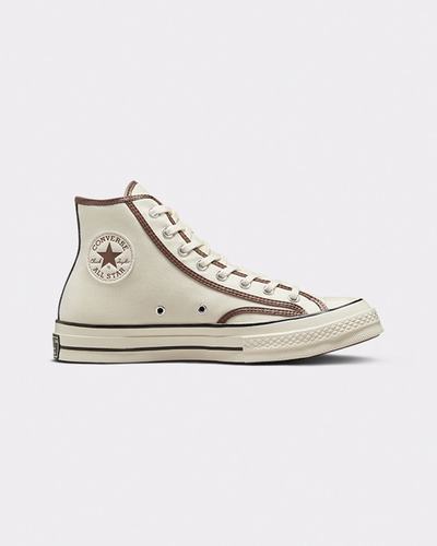 Converse Chuck 70 Heavyweight Vászon Férfi Magasszárú Cipő Bézs/Barna | HU90326