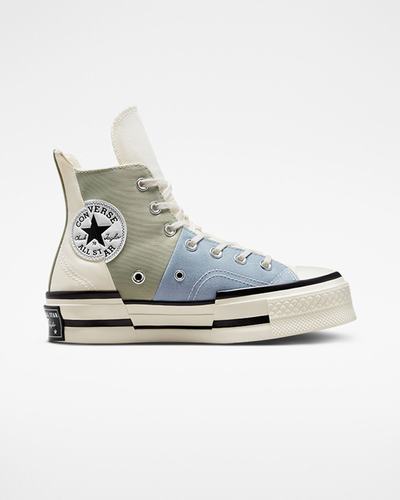 Converse Chuck 70 Plus Férfi Magasszárú Cipő Olivazöld | HU83607