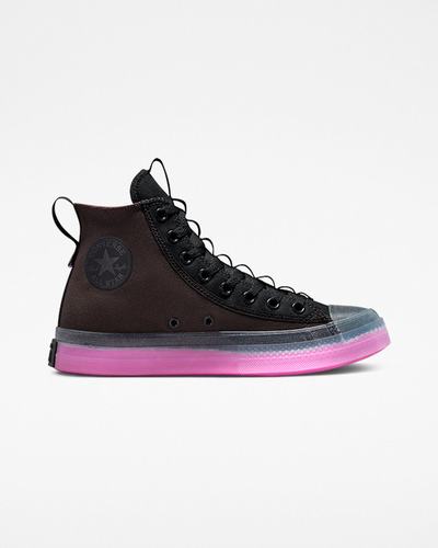 Converse Chuck Taylor All Star CX Explore Edge Glow Női Magasszárú Cipő Barna/Fekete | HU20784