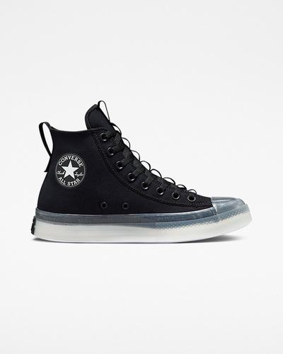 Converse Chuck Taylor All Star CX Explore Női Magasszárú Cipő Fekete/Fehér | HU56391