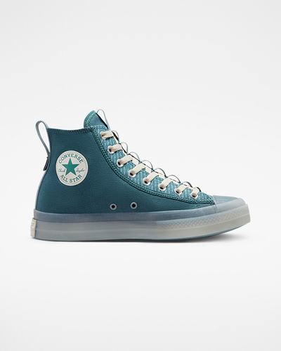 Converse Chuck Taylor All Star CX Explore Férfi Magasszárú Cipő Kék/Bézs Fehér | HU69075