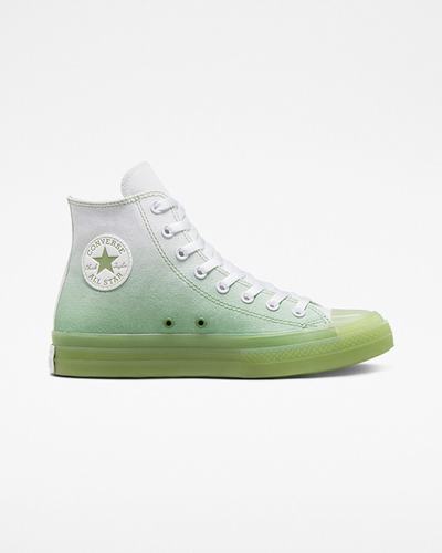 Converse Chuck Taylor All Star CX Gradient Női Magasszárú Cipő Zöld/Fehér/Zöld | HU71046