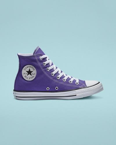 Converse Chuck Taylor All Star Férfi Magasszárú Cipő Lila | HU25083