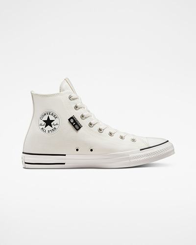 Converse Chuck Taylor All Star Grid Logo Női Magasszárú Cipő Fehér | HU71682