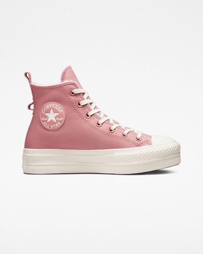 Converse Chuck Taylor All Star Lift Női Magasszárú Cipő Rózsaszín | HU01537