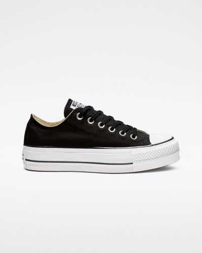 Converse Chuck Taylor All Star Lift Női Tornacipő Fekete/Fehér | HU06489