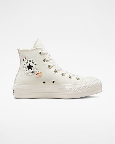 Converse Chuck Taylor All Star Lift Női Magasszárú Cipő Bézs/Rózsaszín | HU54963