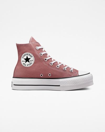 Converse Chuck Taylor All Star Lift Női Magasszárú Cipő Rózsaszín/Fekete/Fehér | HU95123