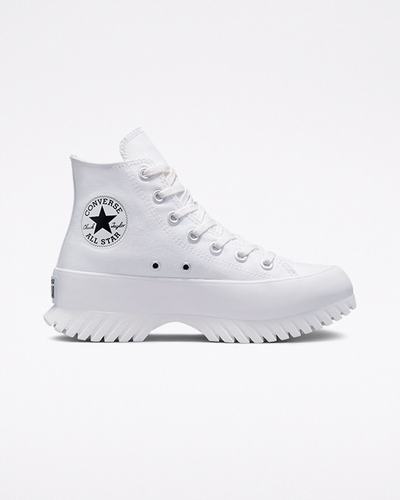 Converse Chuck Taylor All Star Lugged 2.0 Férfi Magasszárú Cipő Fehér/Fekete | HU13986