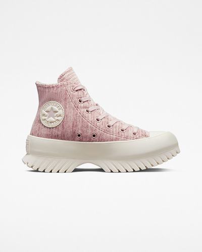 Converse Chuck Taylor All Star Lugged 2.0 Velour Női Magasszárú Cipő Szürke | HU51803