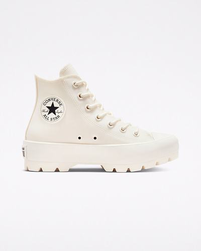 Converse Chuck Taylor All Star Lugged Női Magasszárú Cipő Bézs/Fekete | HU63584