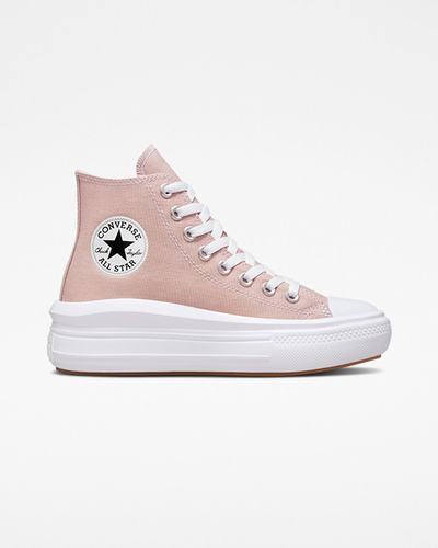 Converse Chuck Taylor All Star Move Női Magasszárú Cipő Szürke/Fehér | HU83974