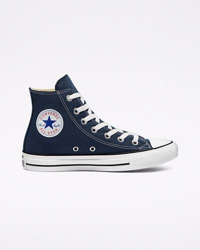 Converse Chuck Taylor All Star Női Magasszárú Cipő Sötétkék | HU12067