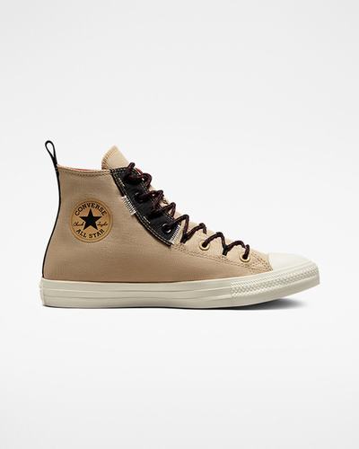 Converse Chuck Taylor All Star Rugged Basics Férfi Magasszárú Cipő Khaki/Narancssárga | HU64352