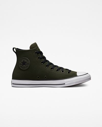 Converse Chuck Taylor All Star TecTuff Női Magasszárú Cipő Olivazöld/Zöld/Fehér/Fekete | HU56730