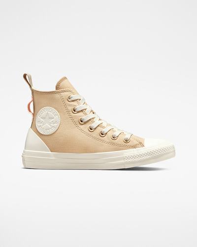 Converse Chuck Taylor All Star Tonal Vászon Női Magasszárú Cipő Bézs | HU64210