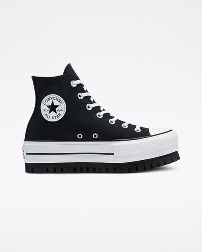 Converse Chuck Taylor All Star Trek Férfi Magasszárú Cipő Fekete | HU52148