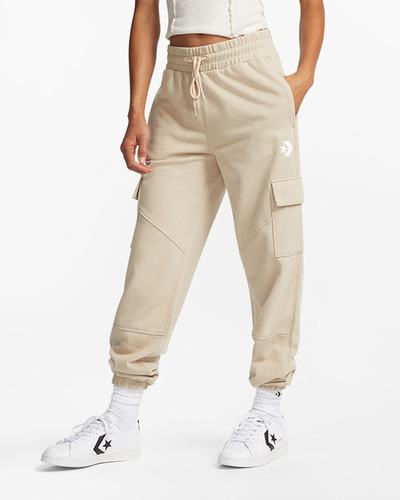 Converse Classic Fit Cargo Jogger Női Nadrág Szürke | HU28750