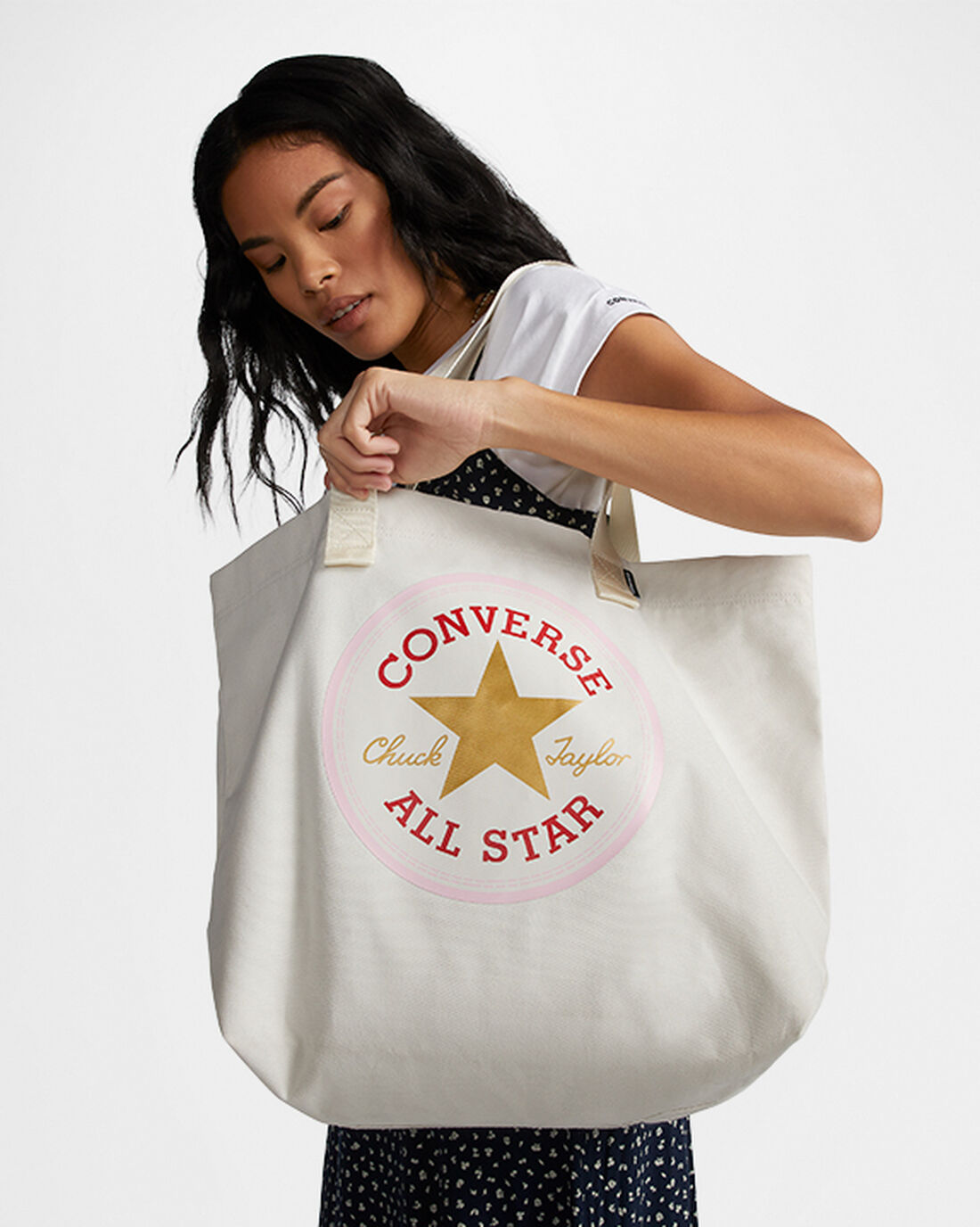 Converse All Star Patch Tote Női Táska Bézs | HU21968