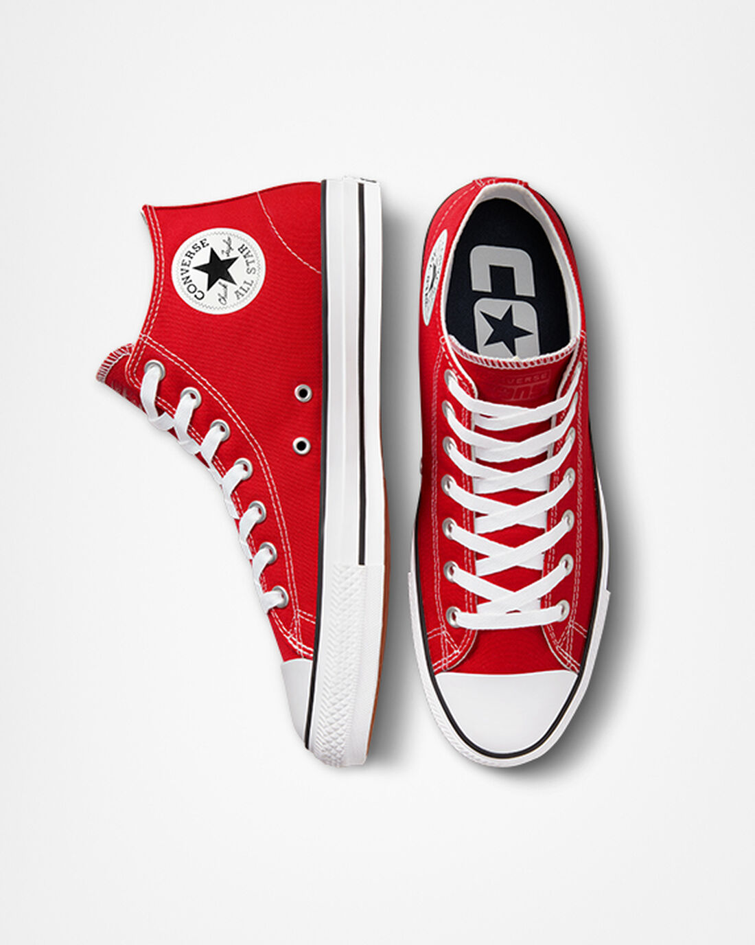 Converse CONS Chuck Taylor All Star Pro Női Deszkás Cipő Piros/Fehér/Fekete | HU07162