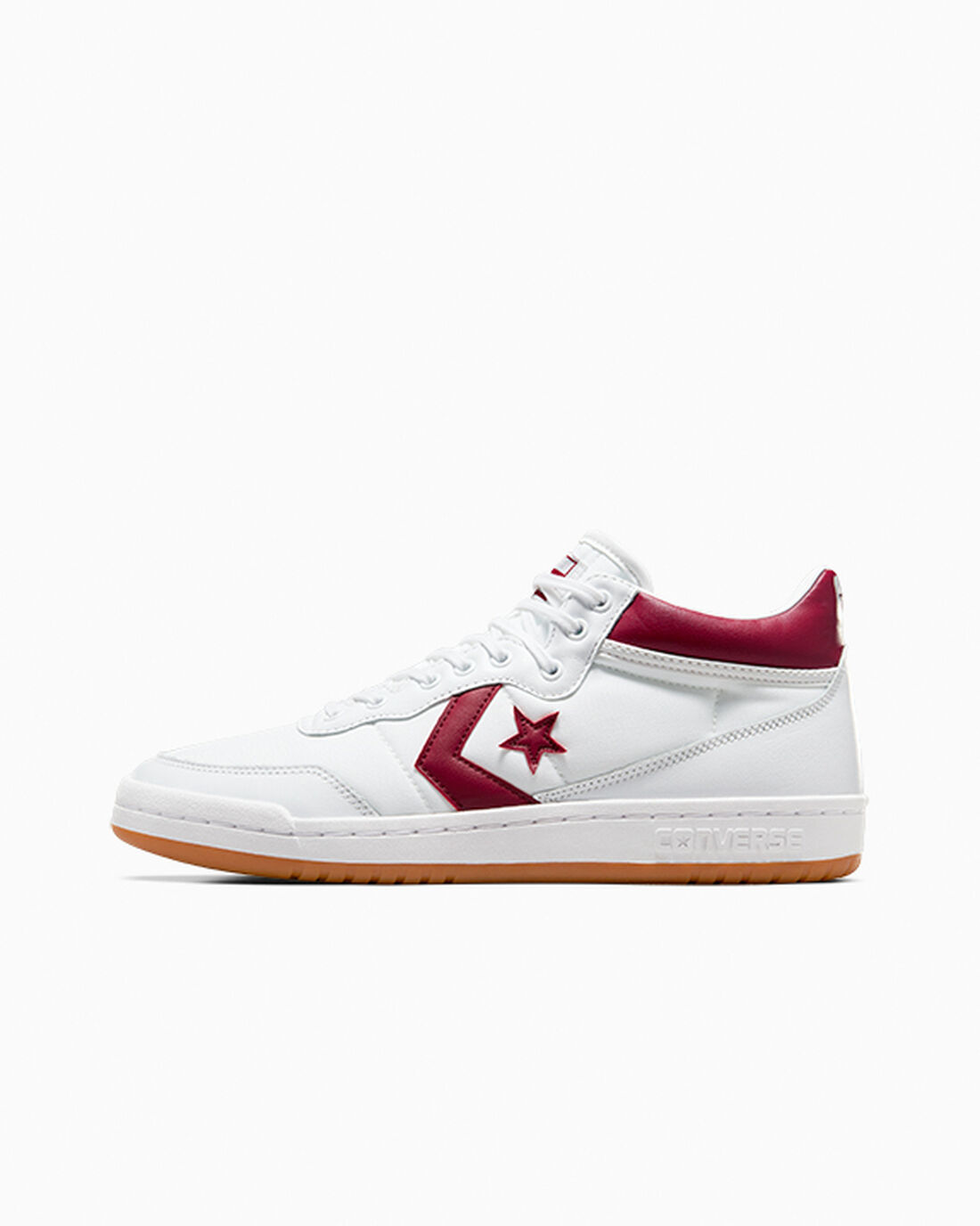 Converse CONS Fastbreak Pro Bőr Férfi Deszkás Cipő Fehér/Piros/Fehér | HU42698