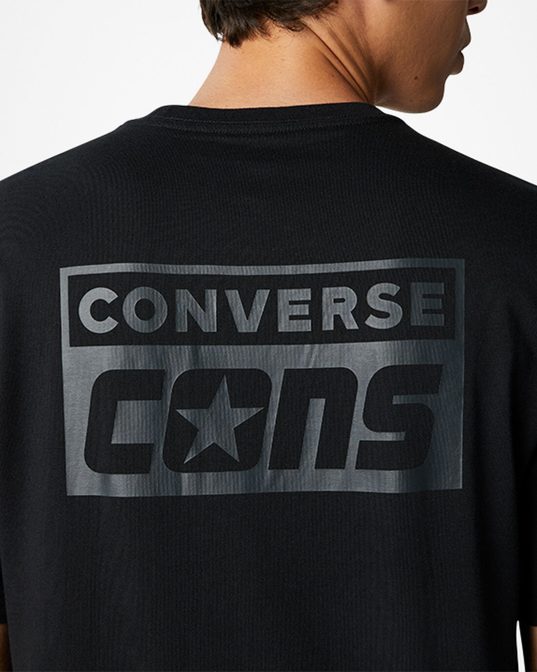 Converse CONS Grafika Férfi Póló Fekete | HU70652