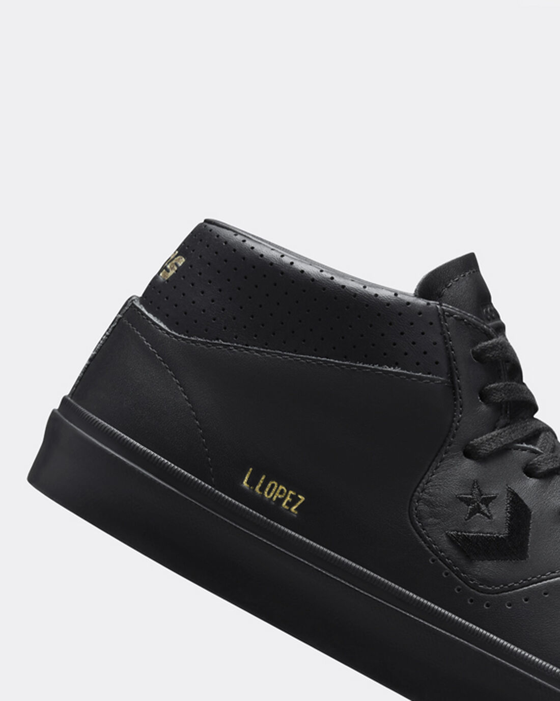 Converse CONS Louie Lopez Pro Mono Bőr Férfi Deszkás Cipő Fekete | HU37526