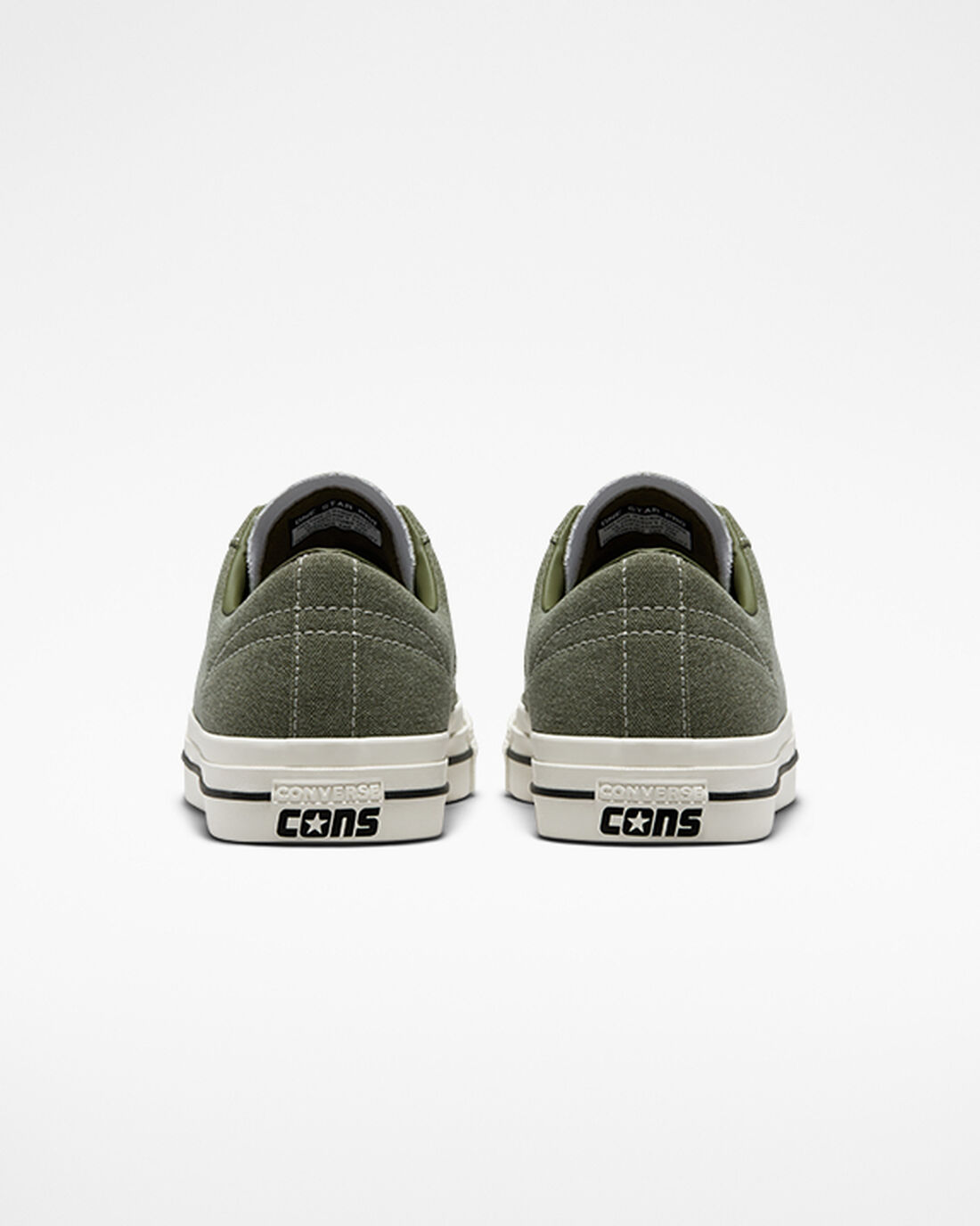 Converse CONS One Star Pro Heavyweight Vászon Női Deszkás Cipő Olivazöld/Fekete | HU27598