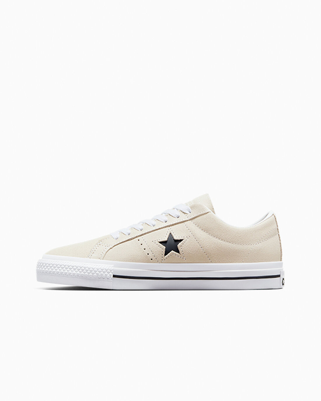 Converse CONS One Star Pro Velúr Férfi Deszkás Cipő Bézs/Fehér/Fekete | HU04312