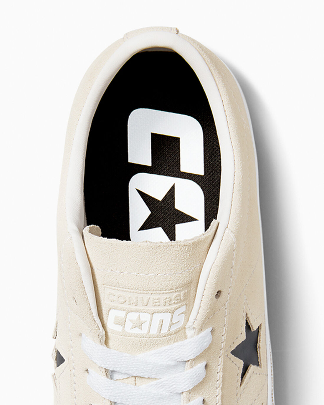 Converse CONS One Star Pro Velúr Férfi Deszkás Cipő Bézs/Fehér/Fekete | HU04312