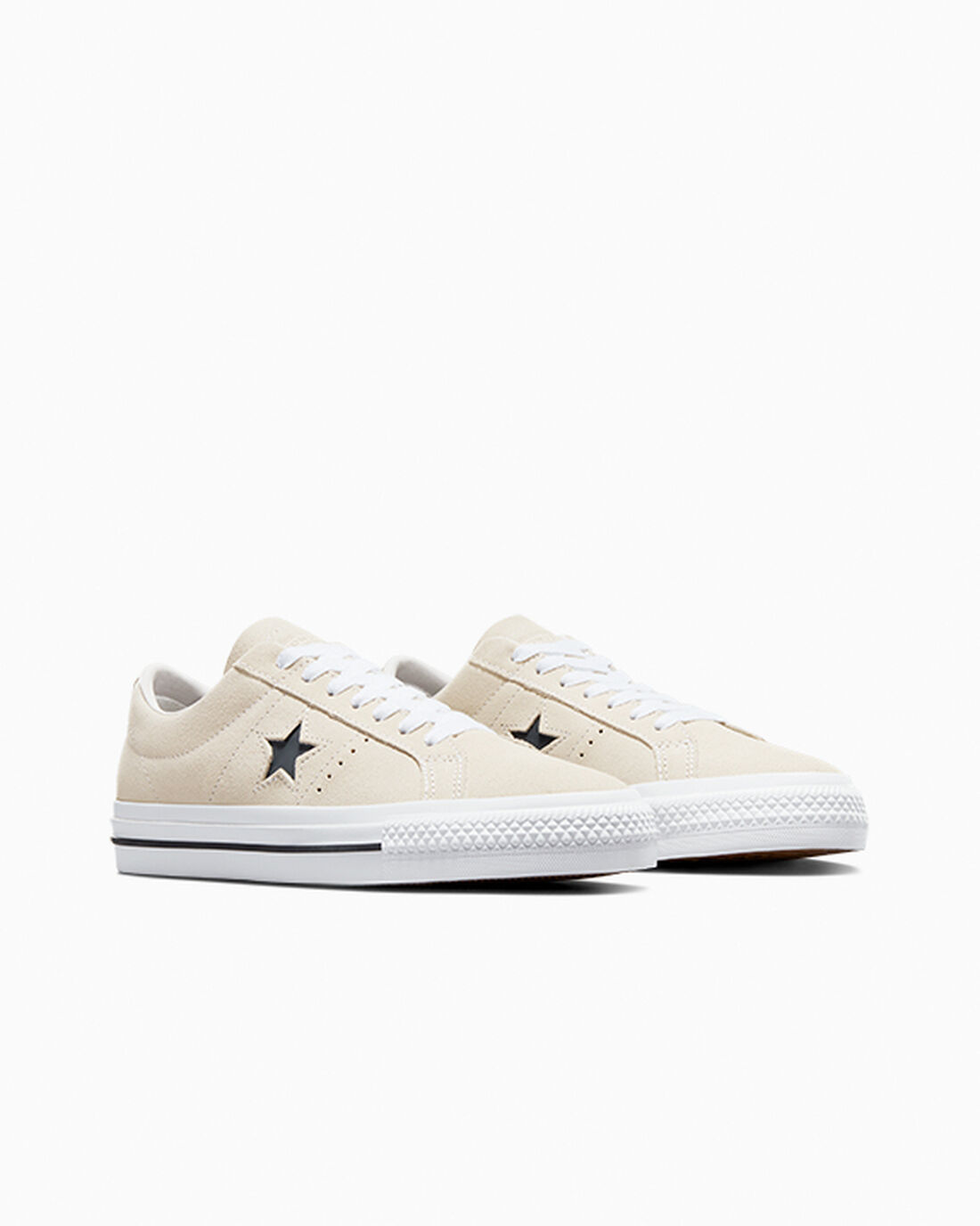 Converse CONS One Star Pro Velúr Férfi Deszkás Cipő Bézs/Fehér/Fekete | HU04312