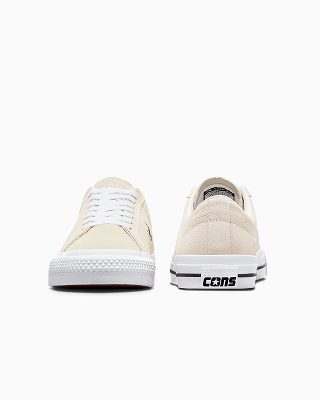 Converse CONS One Star Pro Velúr Férfi Deszkás Cipő Bézs/Fehér/Fekete | HU04312