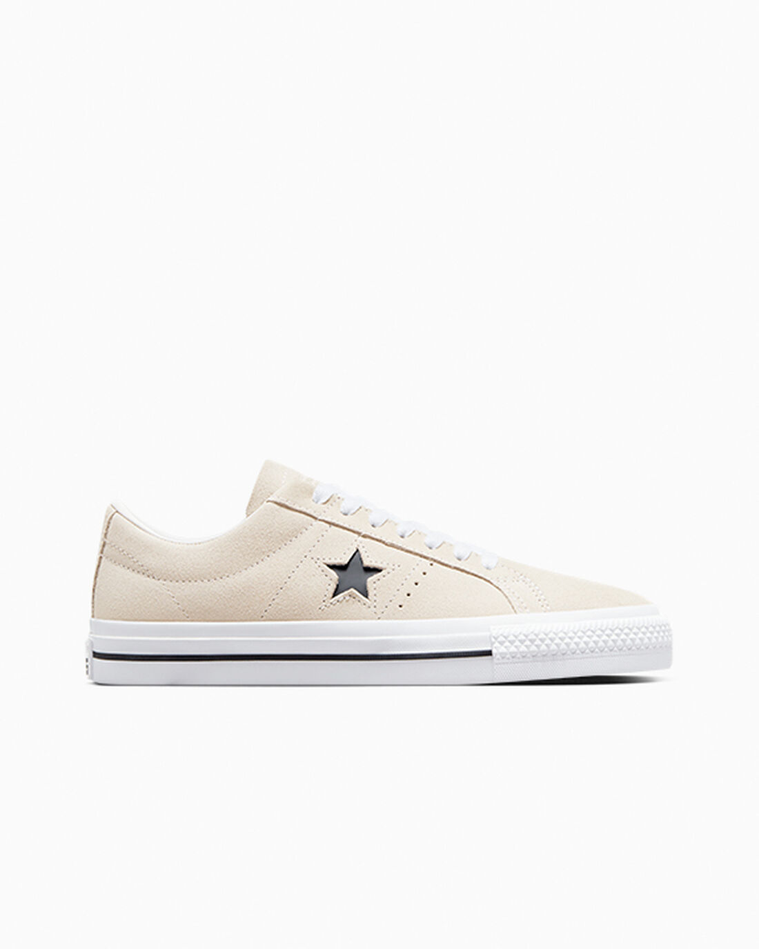 Converse CONS One Star Pro Velúr Férfi Deszkás Cipő Bézs/Fehér/Fekete | HU04312