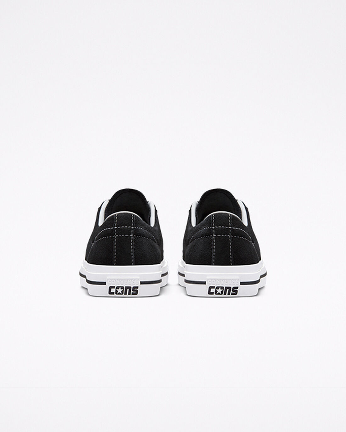 Converse CONS One Star Pro Velúr Női Deszkás Cipő Fekete/Fehér | HU28415