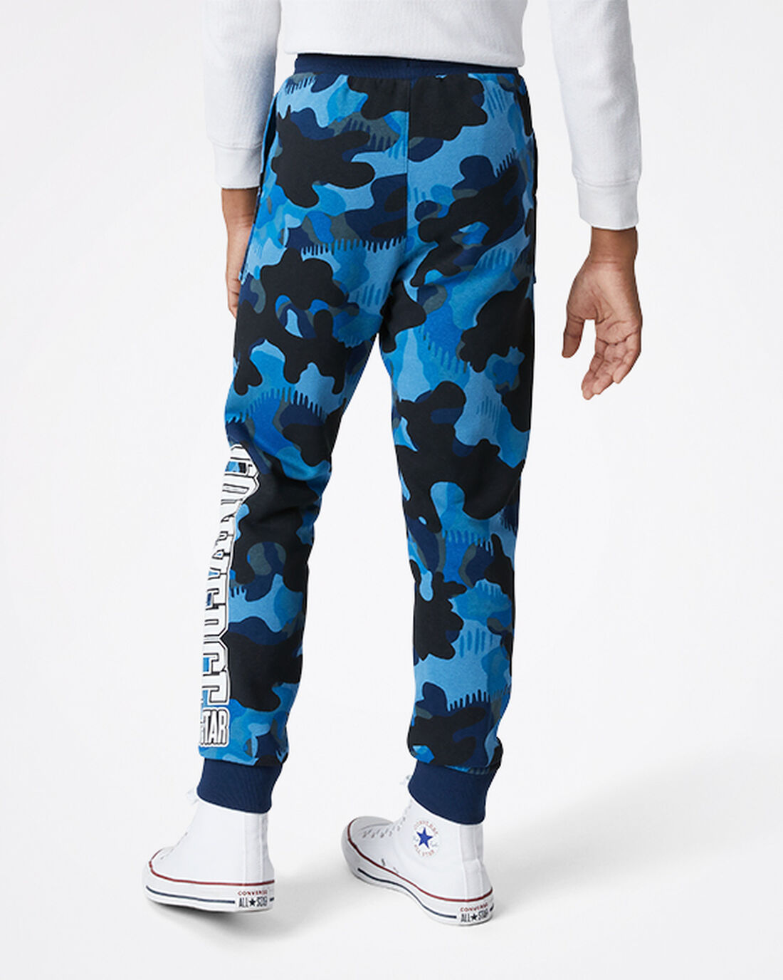 Converse Camo Jogger Fiú Nadrág Sötétkék | HU35670