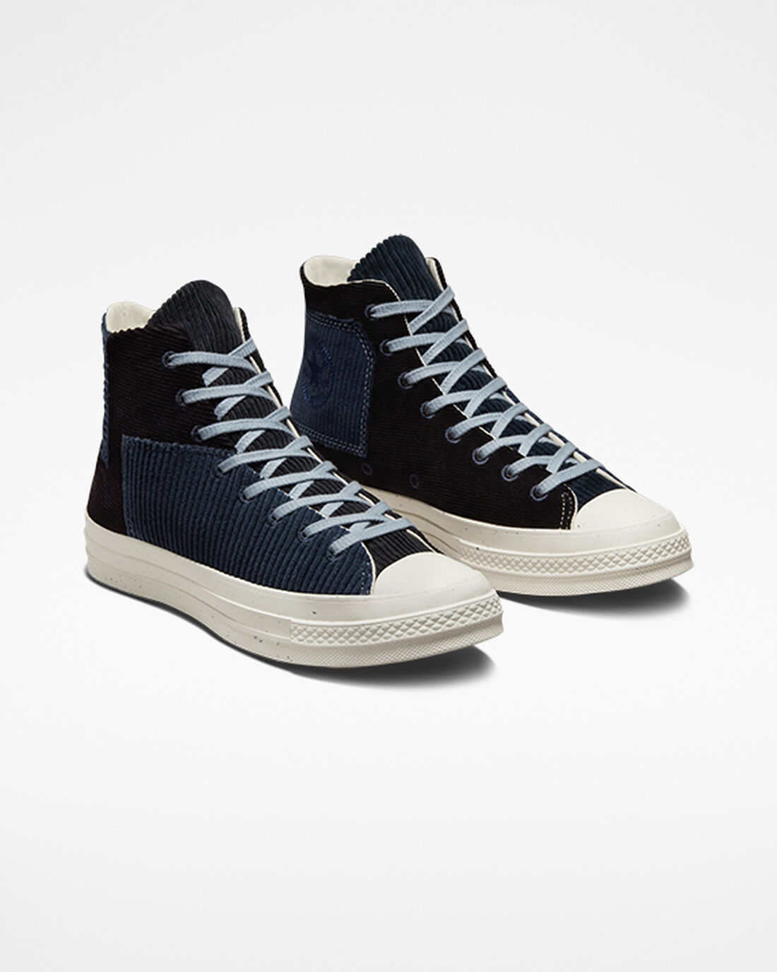 Converse Chuck 70 Beyond Retro Férfi Magasszárú Cipő Fekete/Sötétkék | HU91785