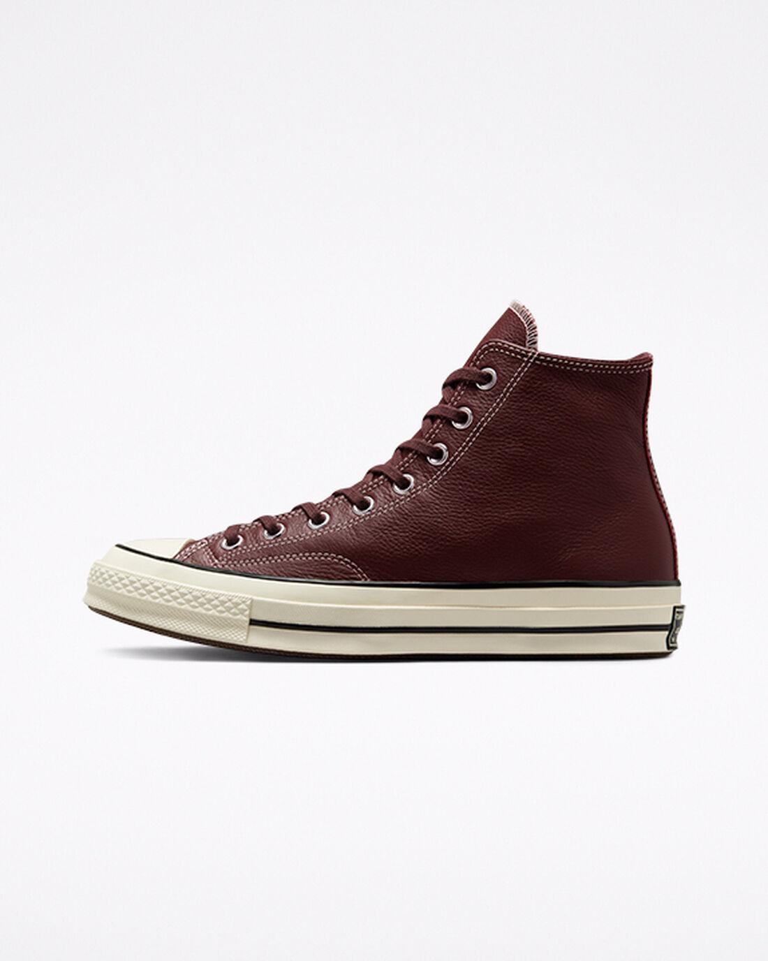 Converse Chuck 70 Bőr Férfi Magasszárú Cipő Bordó | HU85702