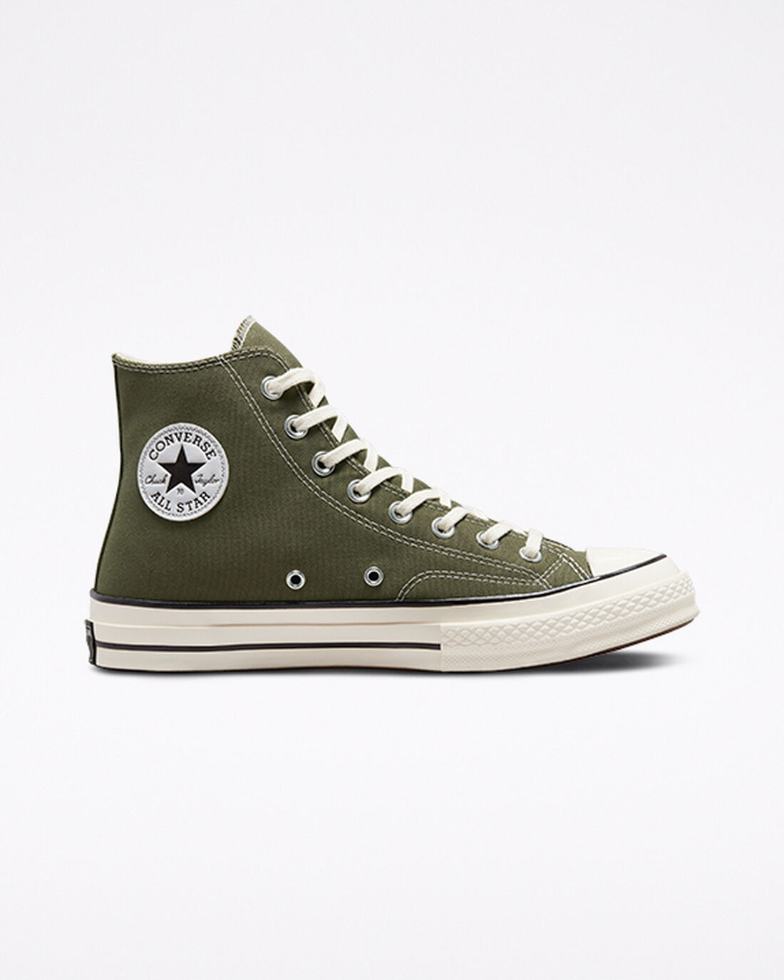 Converse Chuck 70 Férfi Magasszárú Cipő Olivazöld/Fekete | HU51698