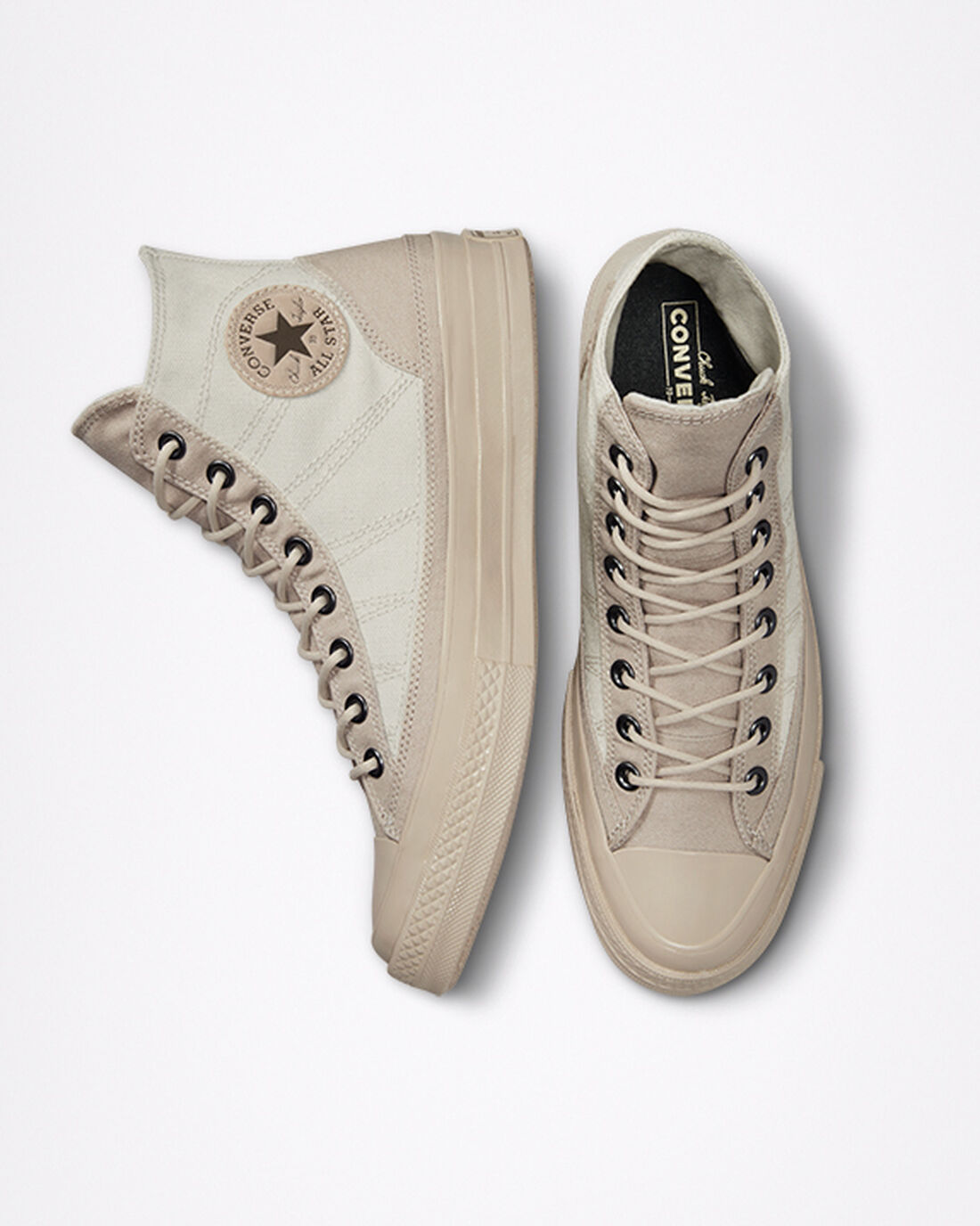 Converse Chuck 70 GORE-TEX® Férfi Magasszárú Cipő Bézs | HU70941