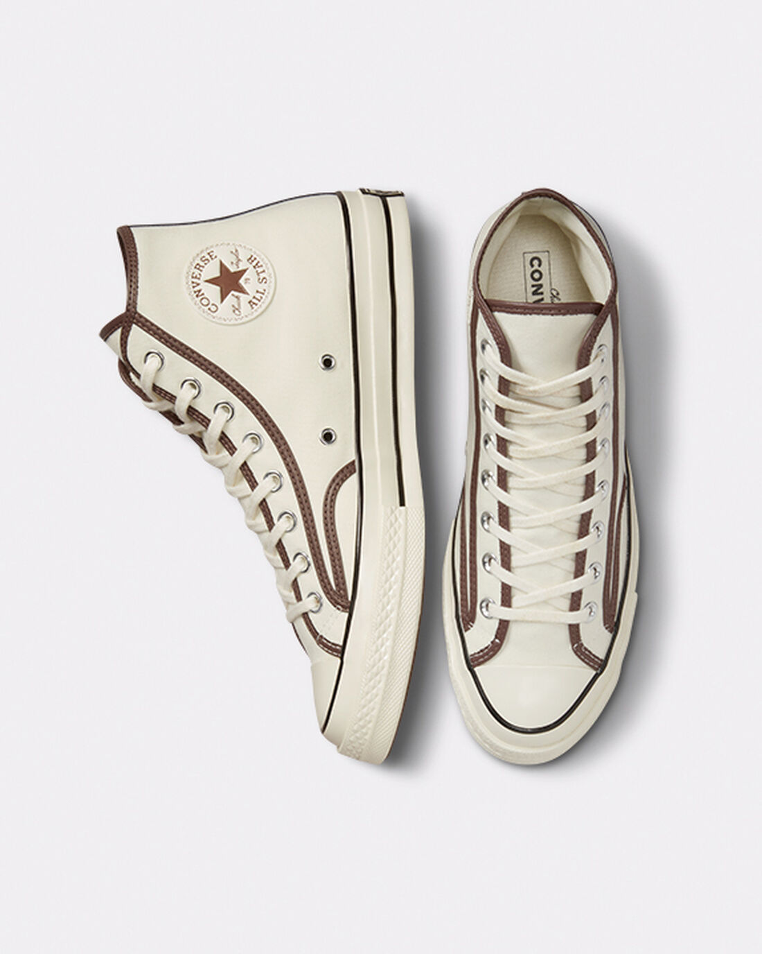 Converse Chuck 70 Heavyweight Vászon Női Magasszárú Cipő Bézs/Barna | HU28695