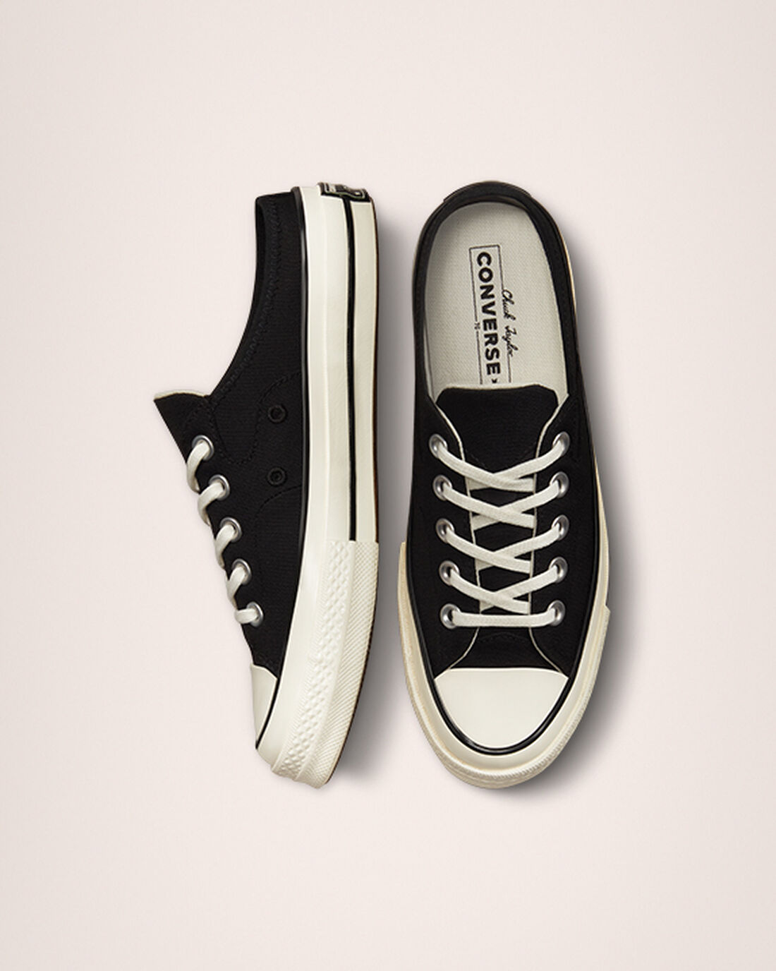 Converse Chuck 70 Mule Férfi Tornacipő Fekete | HU14956