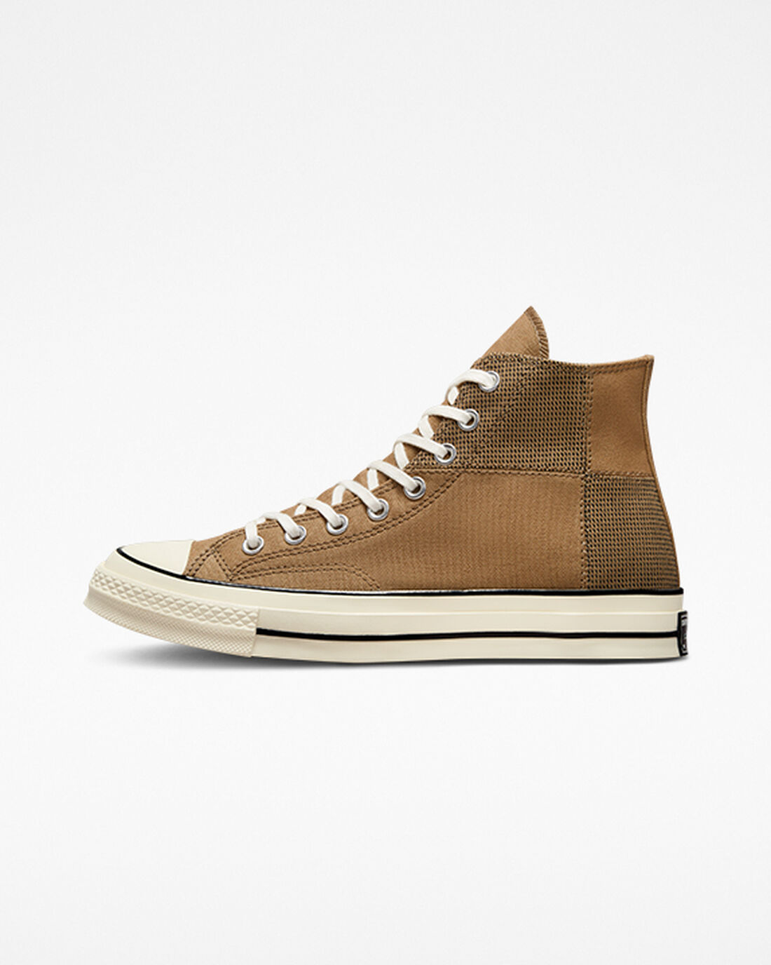 Converse Chuck 70 Patchwork Férfi Magasszárú Cipő Barna/Fekete | HU01659