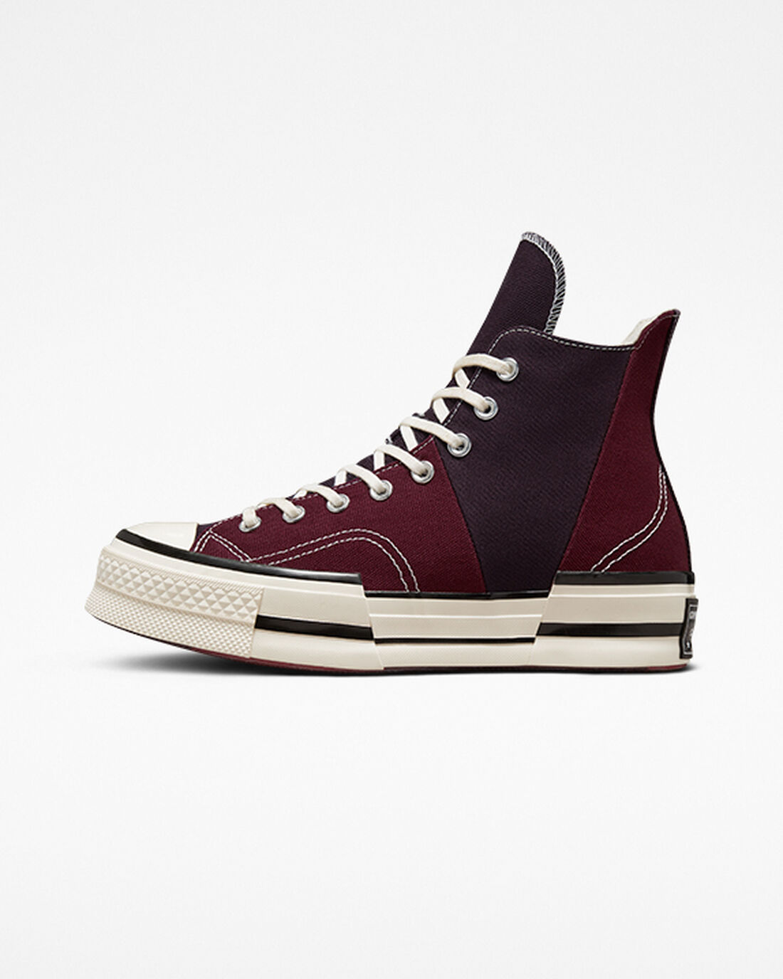 Converse Chuck 70 Plus Férfi Magasszárú Cipő Sötét Piros/Fekete | HU13268