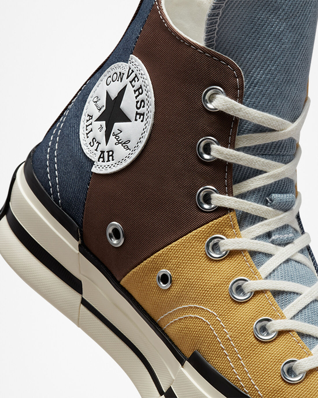 Converse Chuck 70 Plus Férfi Magasszárú Cipő Barna/Sötétkék | HU48752