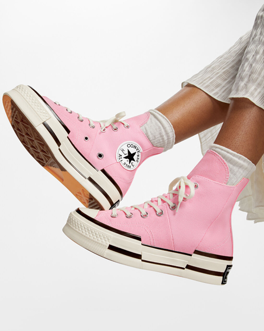 Converse Chuck 70 Plus Férfi Magasszárú Cipő Narancssárga Rózsaszín | HU54673