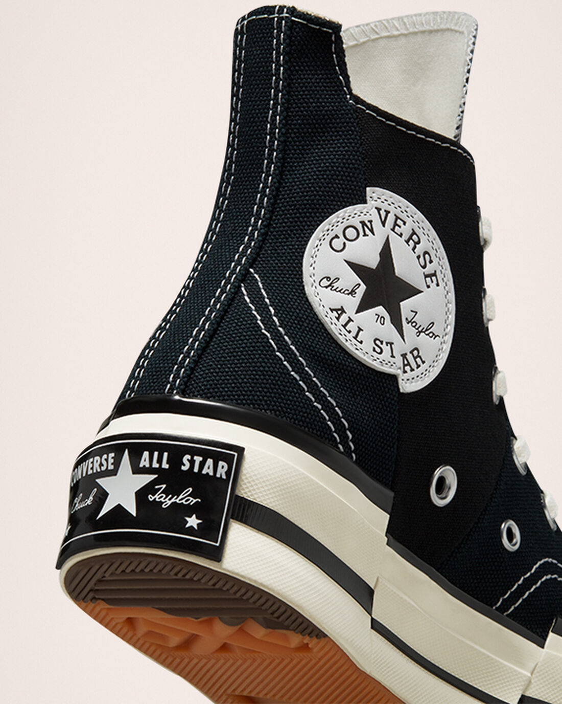 Converse Chuck 70 Plus Férfi Magasszárú Cipő Fekete | HU56713