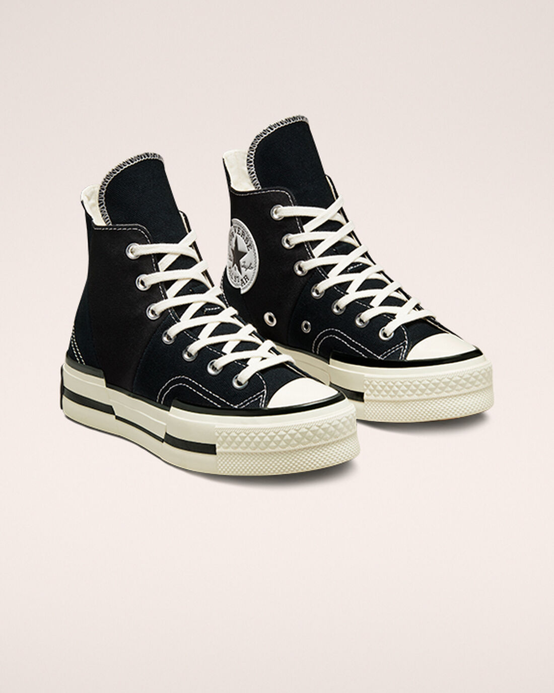 Converse Chuck 70 Plus Férfi Magasszárú Cipő Fekete | HU56713