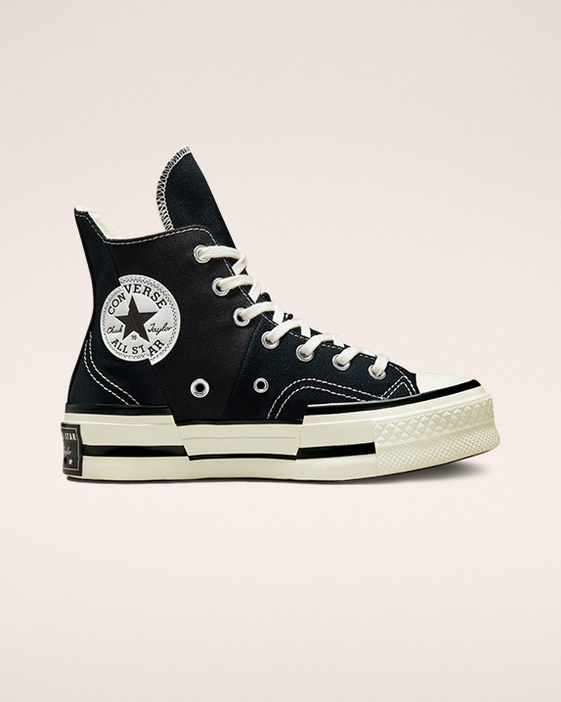 Converse Chuck 70 Plus Férfi Magasszárú Cipő Fekete | HU56713